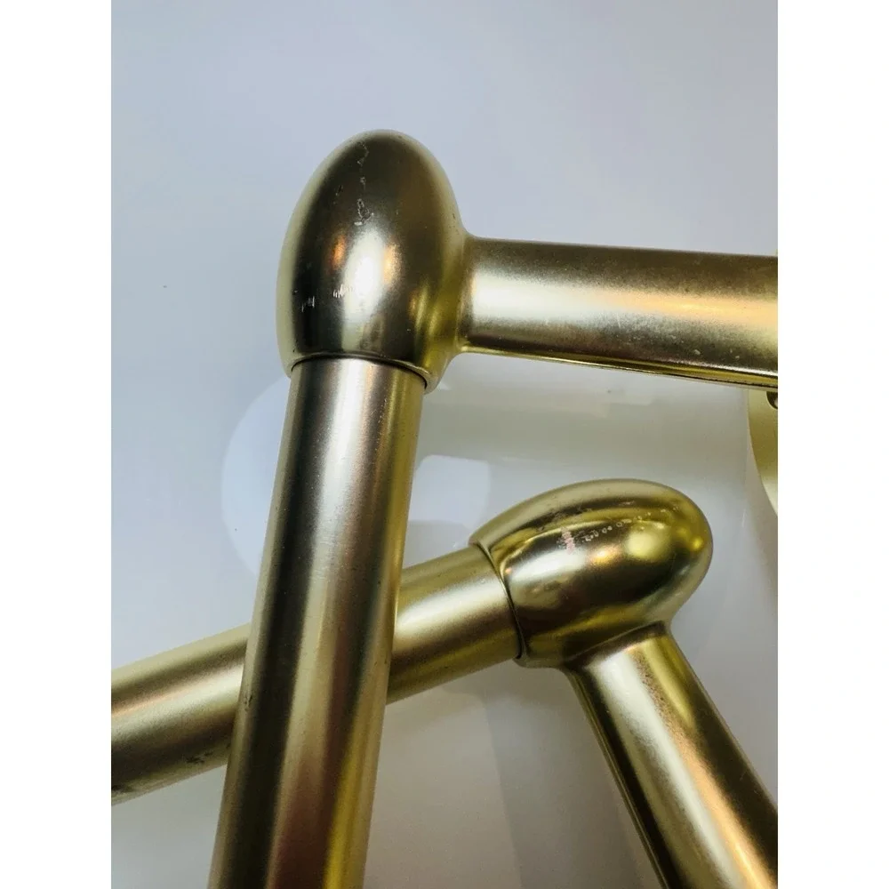 Solid Brass Wall-mounted Holder Lot of 2 Paper Tower Holders 12